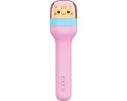 Bestekset Junior, in Houder, Kat, Set van 3 Stuks, RVS/Siliconen, BPA vrij - Zoku van Zoku