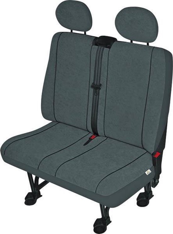 Bestelwagen dubbelzitter stoelhoes 2-delig met hoofdsteun covers van Carpoint