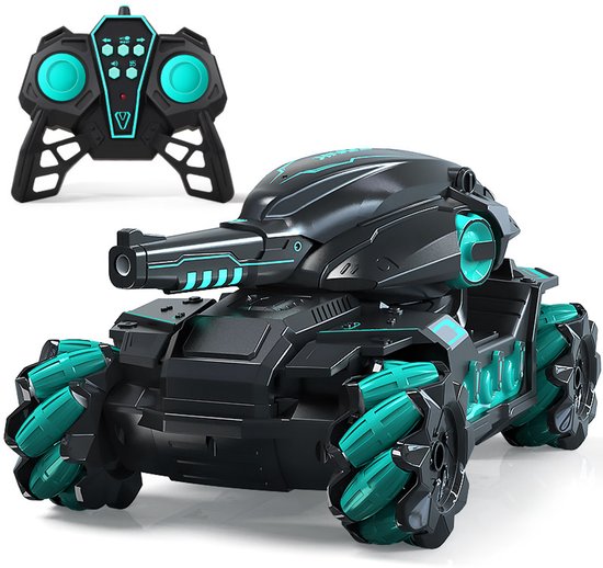 Bestuurbare auto - Rc auto - Afstandsbestuurbare Auto - Rc Tank - Speelgoed auto - Buitenspeelgoed van Merkloos