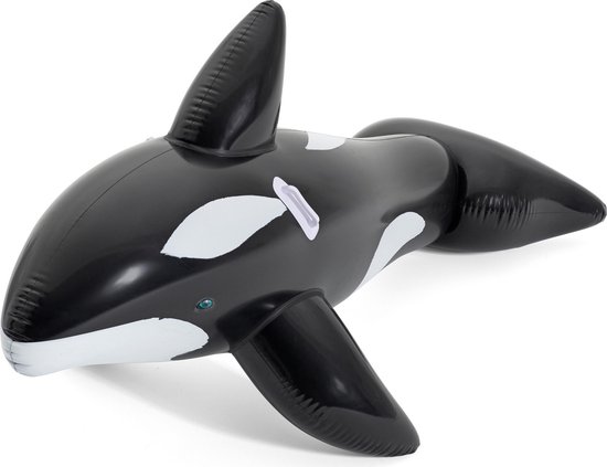 Bestway Ride-on Opblaasbare Speelgoed Orka 183 Cm Zwart/wit van Bestway