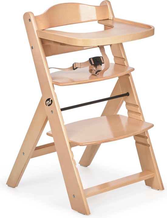 Betaalbare Goederen® Kinderstoel - Roze - Hout - Triptrapstoel - Triptrap Stoel - Triptrap Kinderstoel