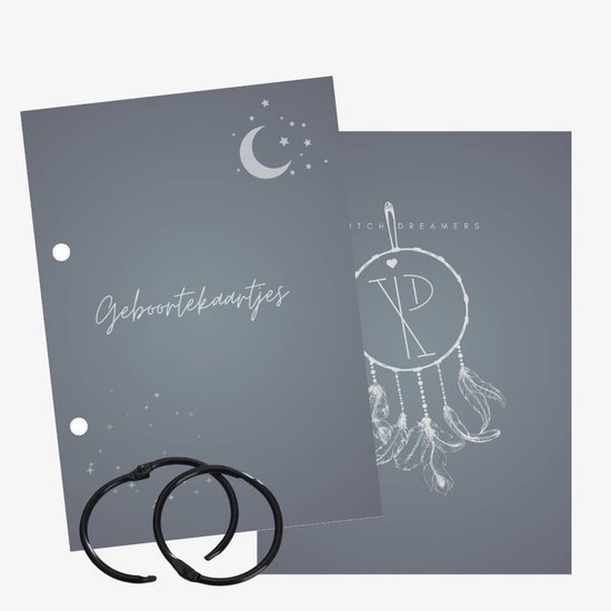 Bewaarbundel geboortekaartjes – Mystiek van Merkloos