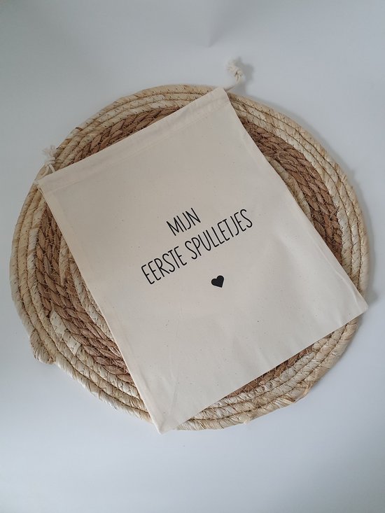 Bewaarzak katoen | Mijn eerste spulletjes | Kraamcadeau | Babycadeau | Zwangerschap van Eulenschnitt