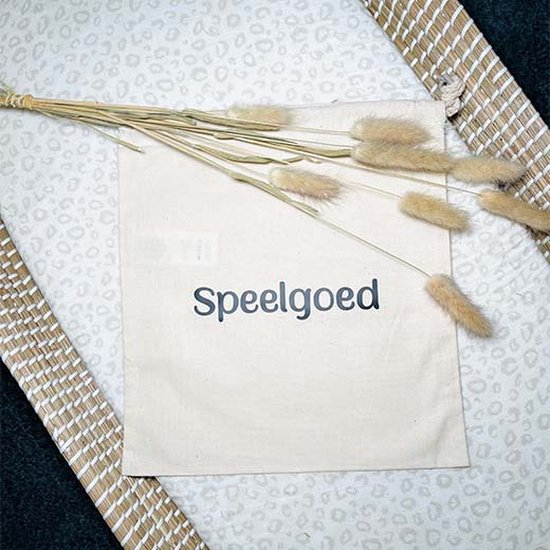 Bewaarzak | Organizer | Speelgoed | etui | Luiertas | Mommybag | Baby | Opbergtas | Katoen | Naturel | Kraamcadeau van Merkloos