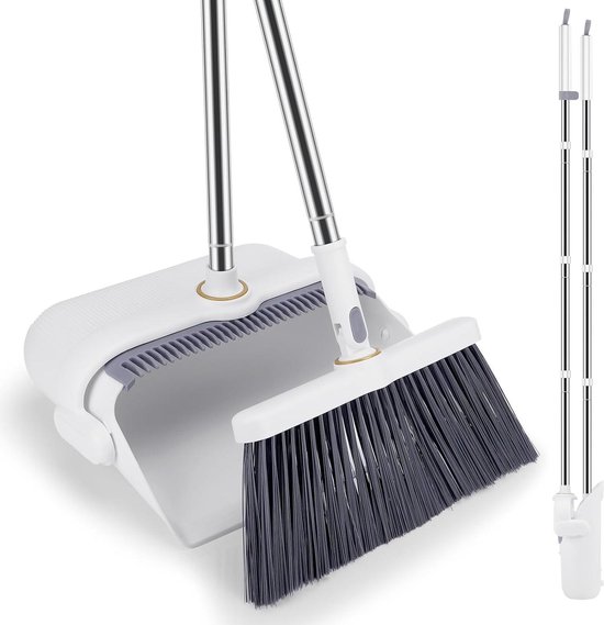 Bezem en veegschep set - voor binnen en buiten van Rubbermaid