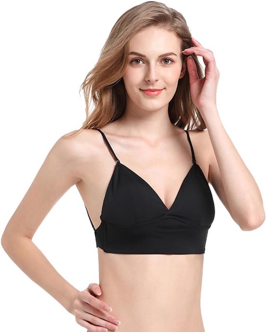 BH Push Up BH Lage Rug Bras Diepe V-hals Plunge Backless BH Multiway Strap Convertible BH Draad Lifting BH Microvezel Strap BH