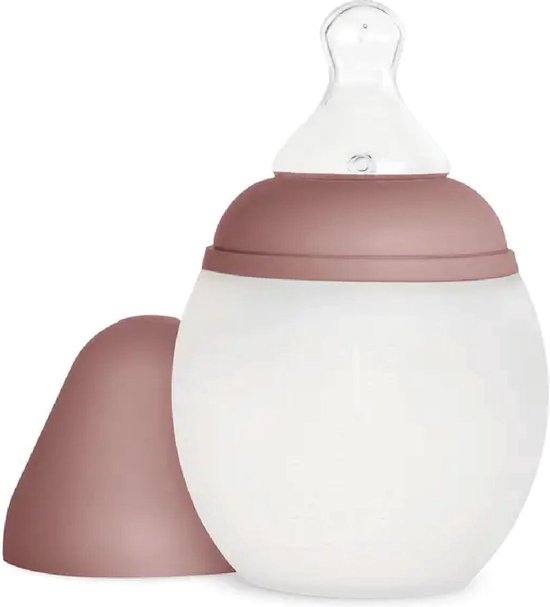 Bib rond babyfles- 240ml / roze van Philips Avent