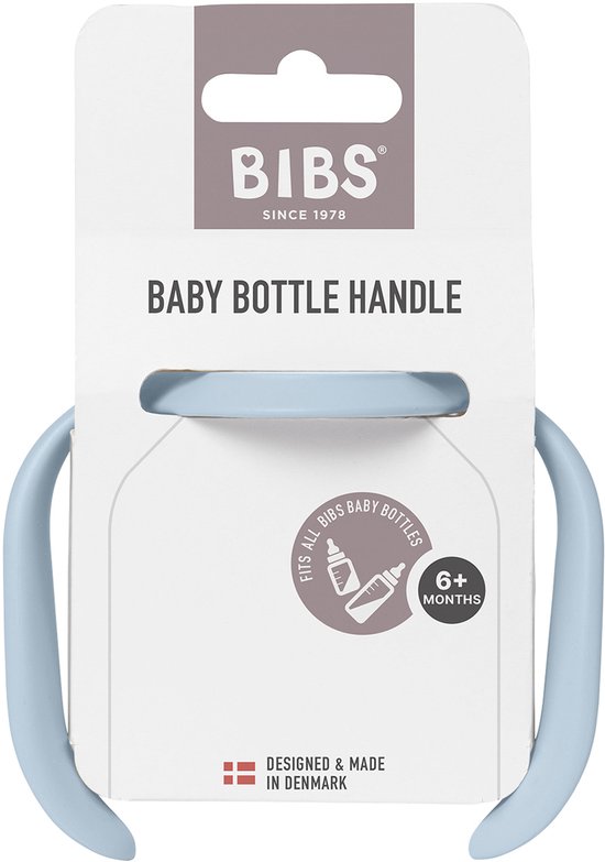 Bibs Babyfles Handgreep - Baby Blue
