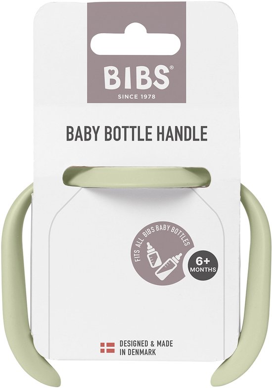 Bibs Babyfles Handgreep - Sage