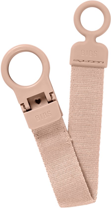 BIBS Clip Loop Speenkoord - Blush van BIBS
