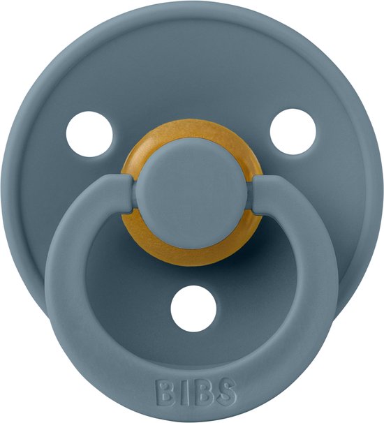 Bibs Dental fopspenen Anatomical 6-18 maanden - Maat 2 - orthodontisch - Petrol van Merkloos