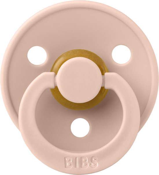 Bibs Fopspeen Latex Anatomical Blush Size 2 van BIBS