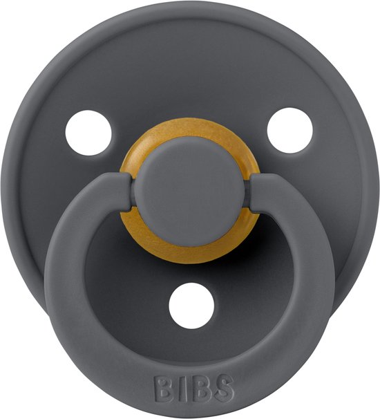 Bibs Fopspeen Latex Anatomical Iron Size 1 van BIBS