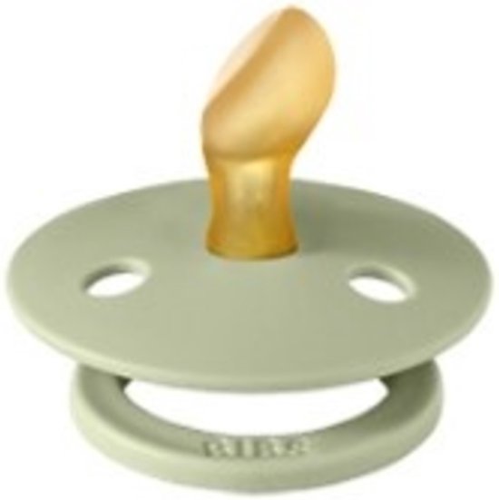 Bibs Fopspeen Latex Anatomical Sage Size 2 van BIBS