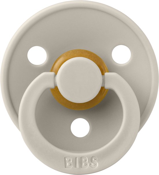 Bibs Fopspeen Latex Anatomical Sand Size 1 van BIBS