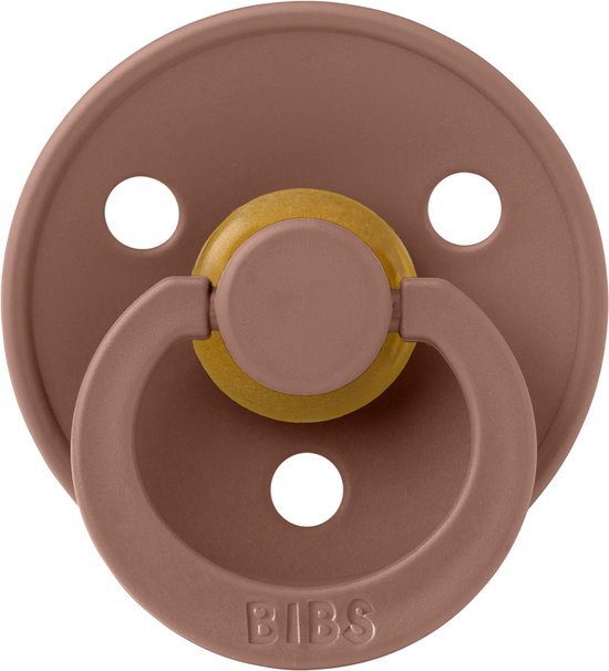 Bibs Fopspeen Latex Anatomical Woodchuck Size 2 van BIBS