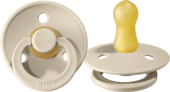 Bibs fopspeen - maat 1 0-6 maanden - 1 stuk - sand van Bibs