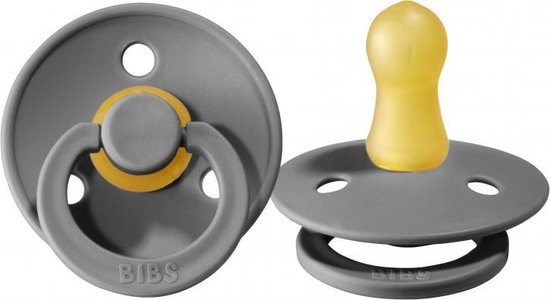 Bibs fopspeen - maat 1 0-6 maanden - 1 stuk - Smoke van Bibs