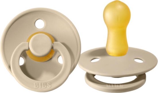 Bibs fopspeen - maat 2 6-18 maanden - 1 stuk - sand van Bibs