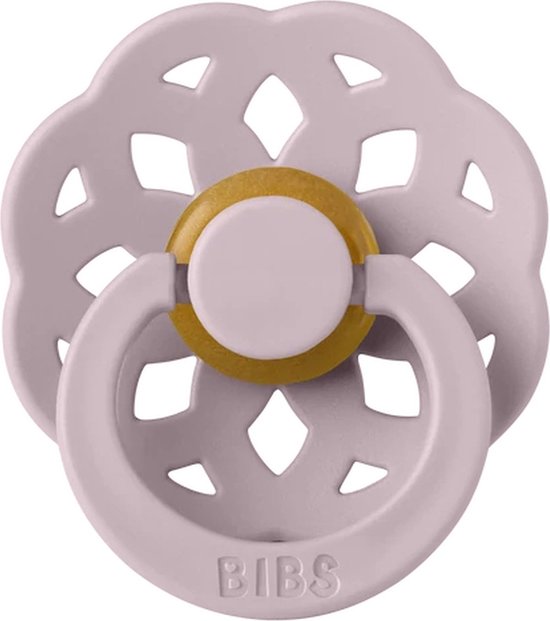 Bibs Fopspeen - Maat 2 6-18 maanden - Boheme Dusky Lilac van Merkloos