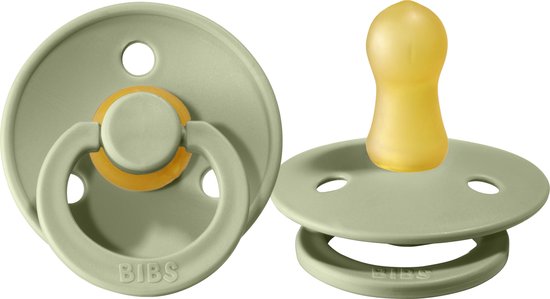 Bibs Fopspeen Round 0-6mnd Sage van Bibs