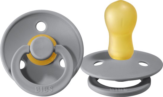 Bibs Fopspeen Round 18mnd+ Cloud van Bibs
