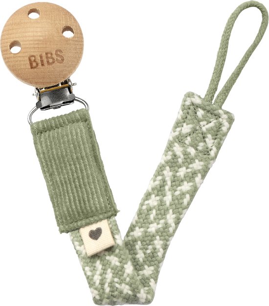 BiBS - Fopspeenkoord - Sage / Ivory - 0+ maanden van Bibs