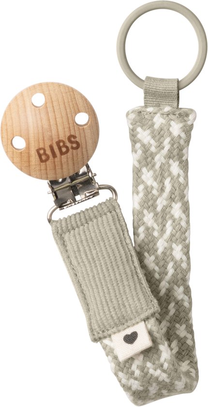 BiBS - Fopspeenkoord - Sand / Ivory - 0+ maanden van Bibs