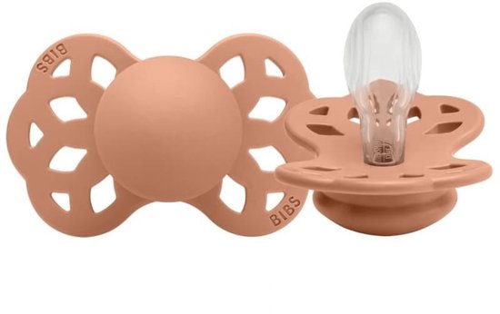 Bibs Infinity - Symmetrische Silicone Fopspeen - Maat M - Bohemian Stijl - Vanaf 6 Maanden van Merkloos