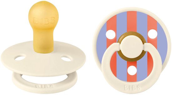 BIBS - Studio Speen - Pin & Block Hush Mix Spenen Size 1 (0-6 maanden)