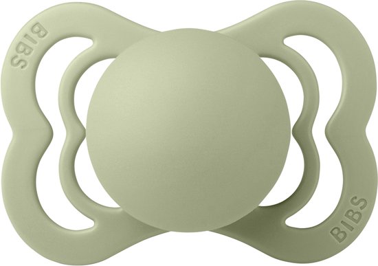 BIBS Supreme Fopspeen - Maat 2 6-18 maanden - Latex – Sage van Bibs