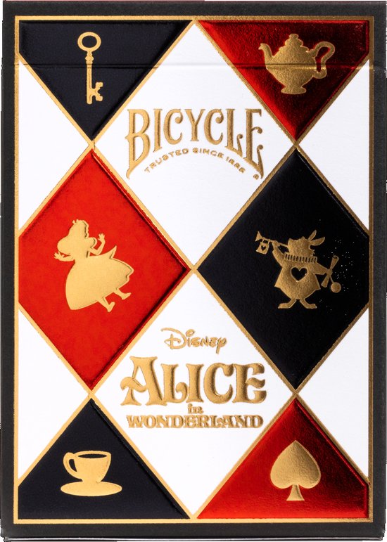 Bicycle Disney - Alice in Wonderland - Premium Speelkaarten - Poker - Creatives - Collectible van Bicycle