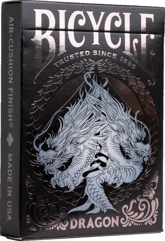 Bicycle Dragon Black - Premium Speelkaarten - Poker - Ultimates Collectie - Collectible van Bicycle