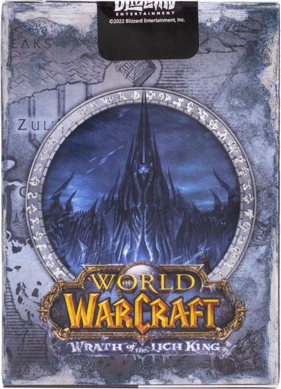 Bicycle World of Warcraft Wrath of the Lich King - Premium Speelkaarten - Ultimates - Poker - Collectible - Gaming Merchandise van BIC