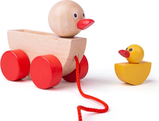 Bigjigs Eend en Eendje van Merkloos