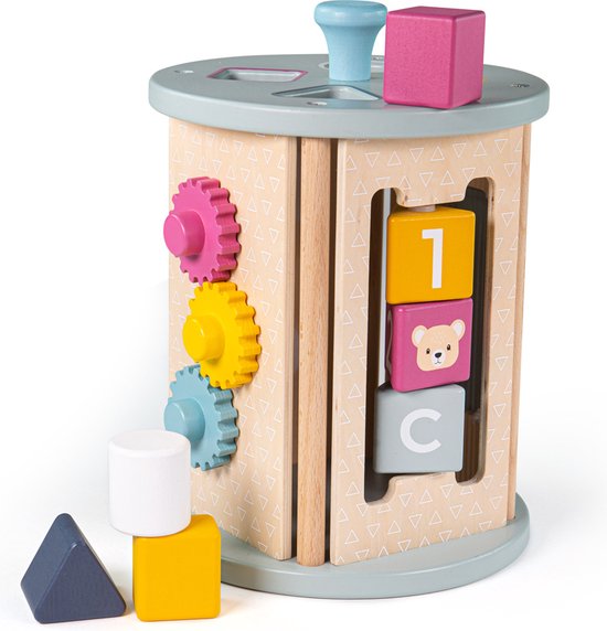 Bigjigs Rollend Activiteiten Centrum FSC 100% van Bigjigs