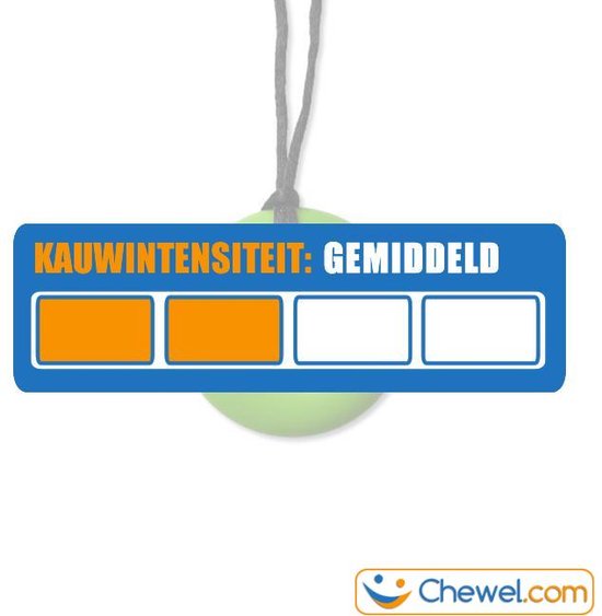 Bijtketting Basic Ring | Subtiel - Zand van Chewigem