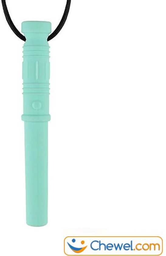 Bijtketting kauwketting - Lichtzwaard Laser Light Saber Zwaard - Lichtgroen van Chewigem