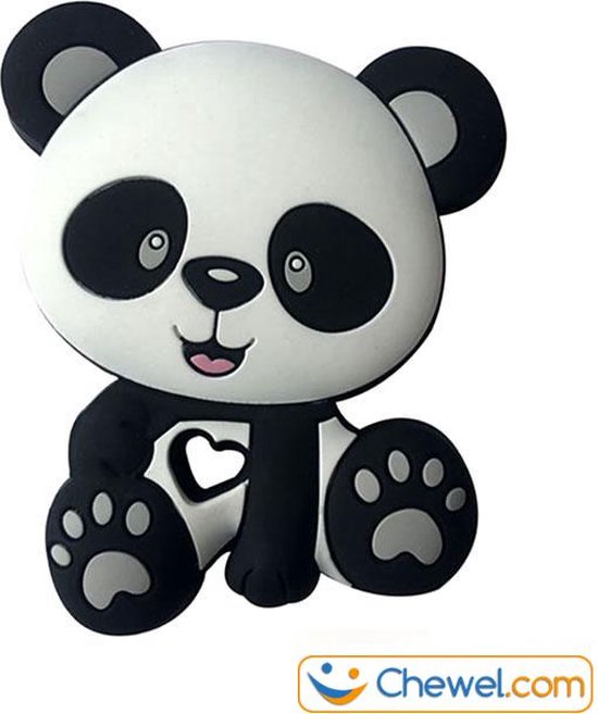 Bijtketting kauwketting - Panda Beer - Chewel ® van Chewel®