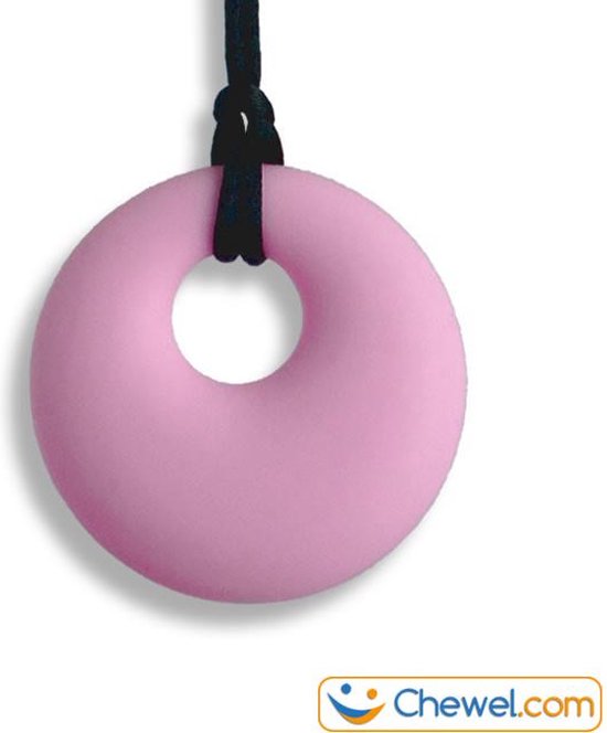 Bijtketting Rond Kauwketting - Cirkel - Round - Lichtpaars - Chewel ® van Chewel®