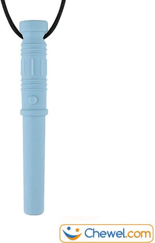 Bijtketting Toverstaf Staf Harry Potter Hermelien | Lichtblauw | Chewel ® van Chewel®