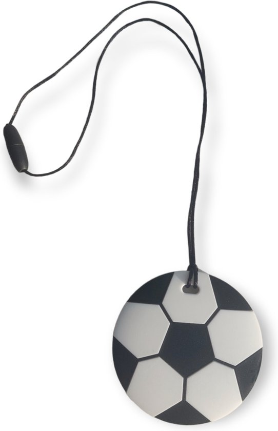 Bijtketting - Voetbal - Zwart - Zwart van Chewigem