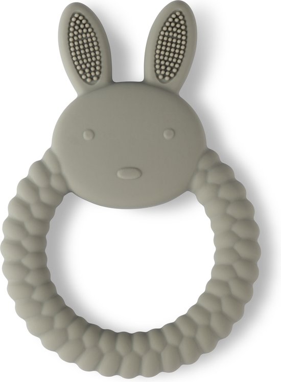 Bijtring Lalieloe Bunny - Bijtspeelgoed - Kraam Cadeau - Koel Bijtring - Sage van Lalieloe