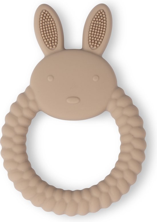 Bijtring Lalieloe Bunny - Bijtspeelgoed - Kraamcadeau - Koel Bijtring - Meisje - Jongen van Lalieloe