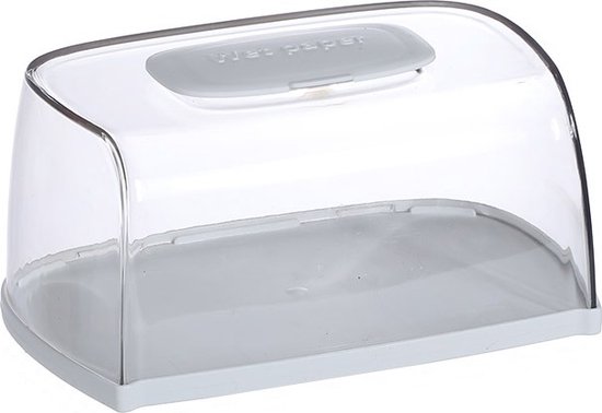 Billendoekjes Houder - Box Etui - Transparant - Wipe Opberger van Clevamama