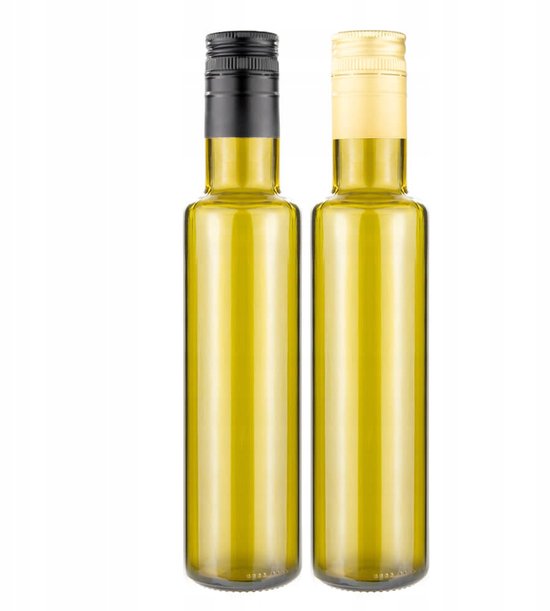 Bimberek Dorica - Glazen Fles - 250ml - Olijfolie en Azijn - Met Dop