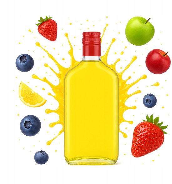 Bimberek - Glazen Fles - 350ml - Piersiówka - Voor Alcohol