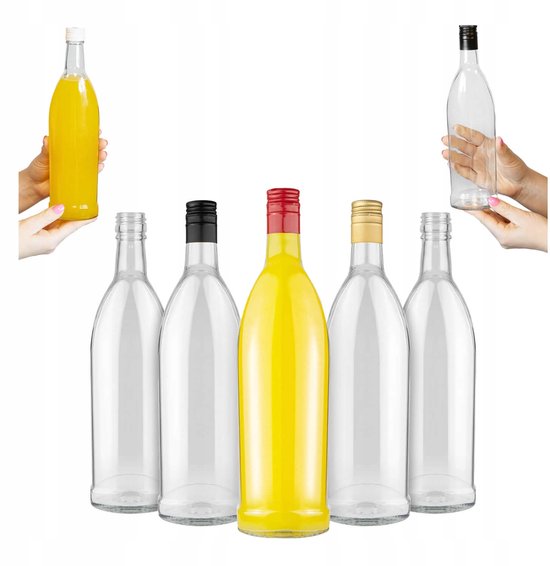 Bimberek Iskra Serie - Glazen Flessen - 500ml - Alcohol - Sap - Wijn