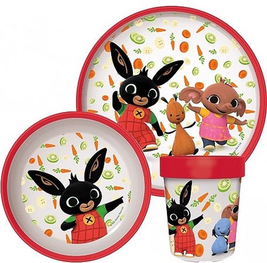 BING 3-delige Ontbijtset van Merkloos