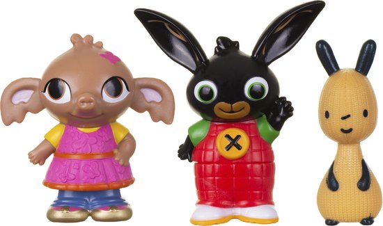 Bing , Sula & Flop Speelfiguurtjes van Mattel
